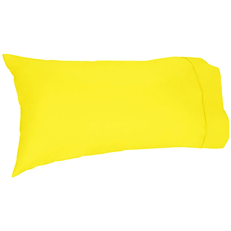 Easyrest 250tc Cotton King Pillowcase Yellow