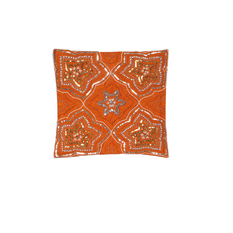 IDC Homewares Sequin Cushion Cover Maya Orange