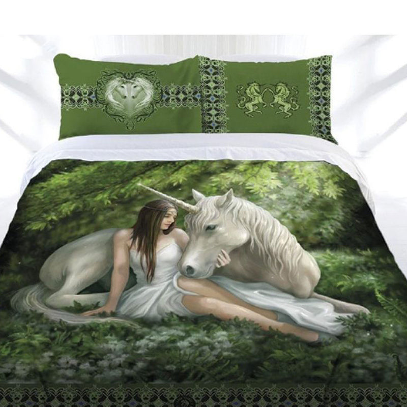Anne Stokes Pure Heart Quilt Cover Set King