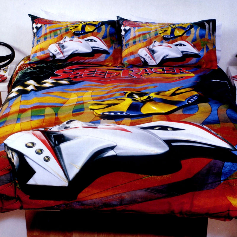 Just Home Speed Racer Thunder Quilt Cover Set Queen