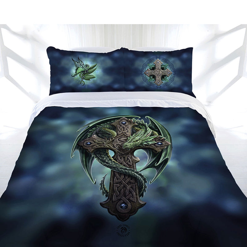 Anne Stokes Woodland Guardian Quilt Cover Set Double