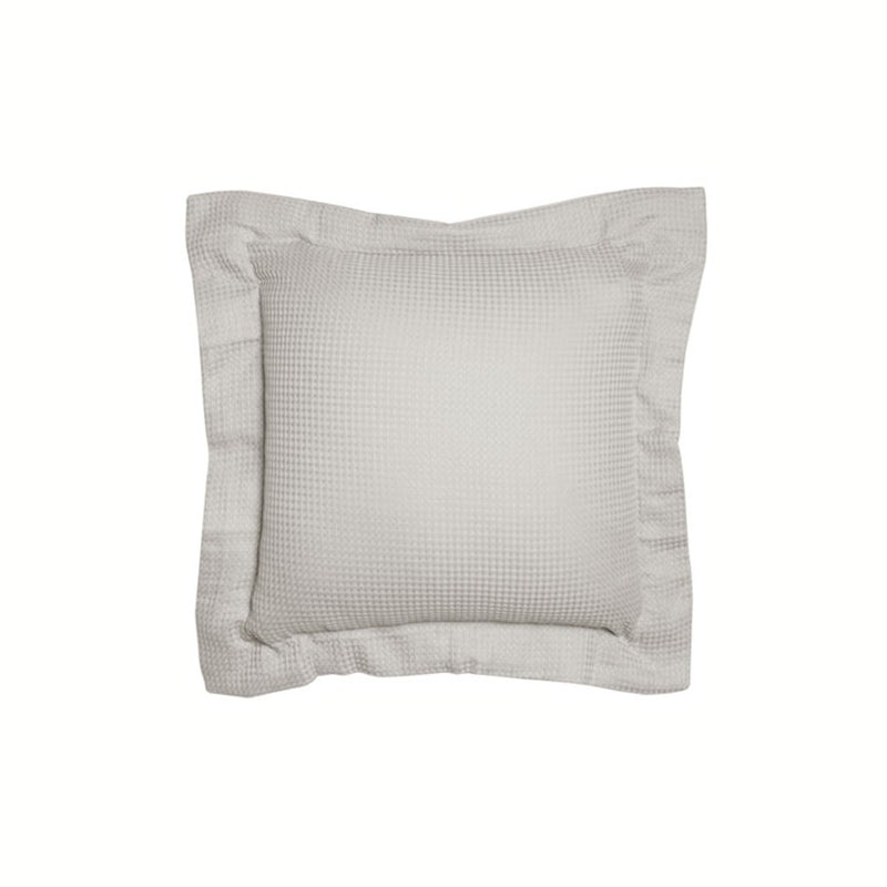 Jenny Mclean Paris Cotton Waffle Cushion Cover 40x40+5 cm - Grey