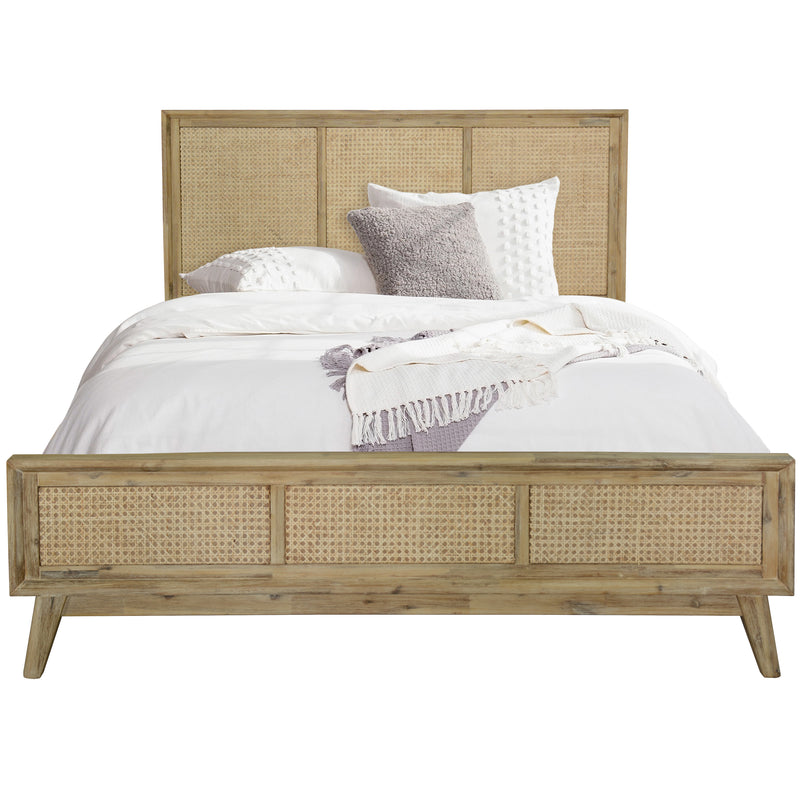 Andover_Bed_Frame_Queen_Size_Mattress_Base_Solid_Acacia_Wood_Rattan_Brown_IMAGE_3