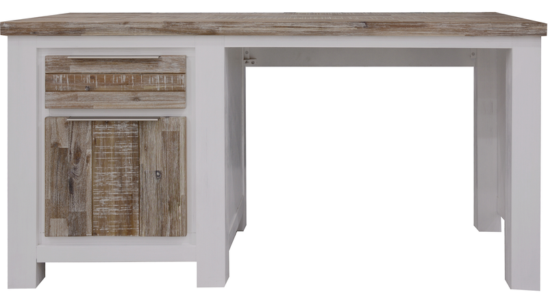 Foxground_Office_Desk_150cm_White_and_Timber_IMAGE_1