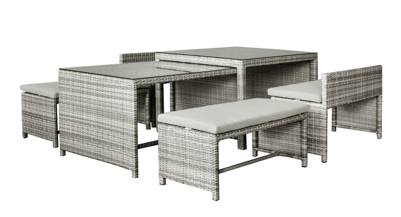 Chateau_Outdoor_6_Piece_Nested_Dining_Bench_Set_Dark_Grey_IMAGE_1